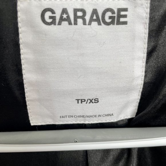 Garage - Fluffy coat - Size XS - Black - NWOT - Picture 4 of 6